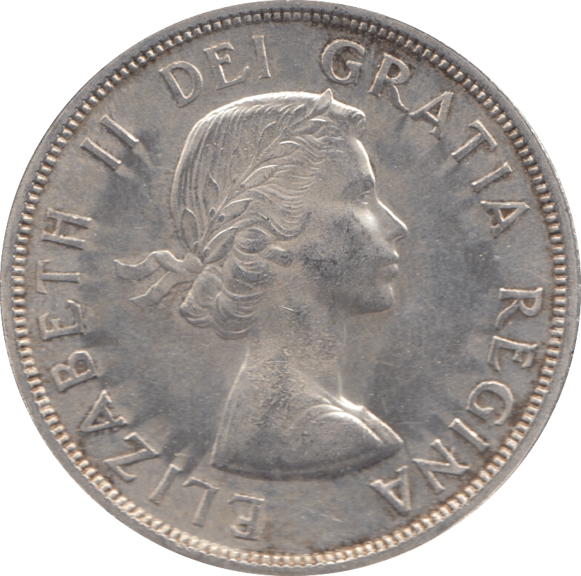 1960 SILVER DOLLAR CANADA - SILVER WORLD COINS - Cambridgeshire Coins