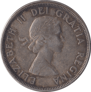 1960 SILVER DOLLAR CANADA - SILVER WORLD COINS - Cambridgeshire Coins