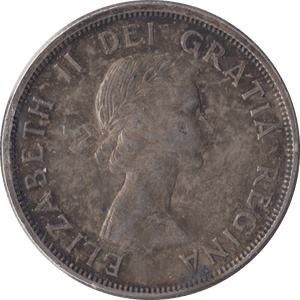 1960 SILVER DOLLAR CANADA - SILVER WORLD COINS - Cambridgeshire Coins
