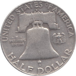1960 SILVER HALF DOLLAR USA B - WORLD SILVER COINS - Cambridgeshire Coins