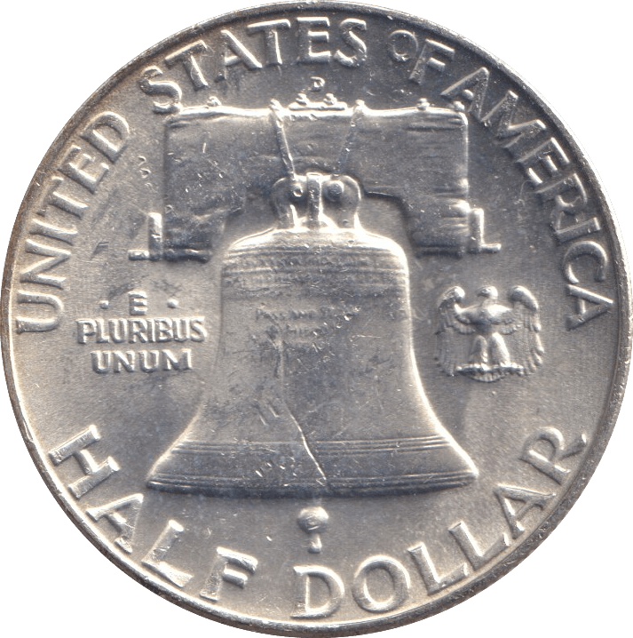 1960 SILVER HALF DOLLAR USA - Cambridgeshire Coins