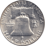 1960 SILVER HALF DOLLAR USA - Cambridgeshire Coins