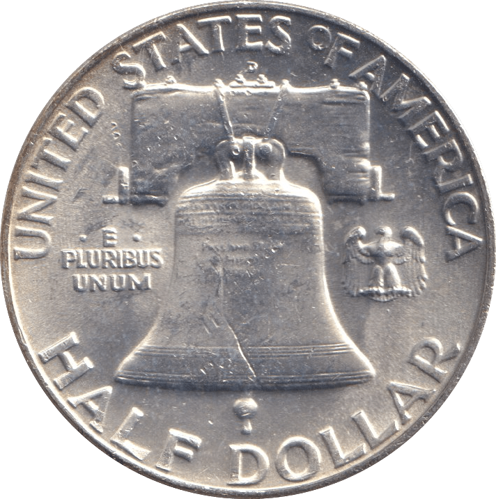 1960 SILVER HALF DOLLAR USA - Cambridgeshire Coins