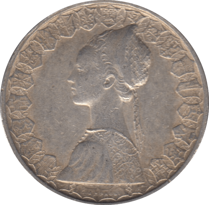 1960 SILVER ITALY 500 LIRA - SILVER WORLD COINS - Cambridgeshire Coins