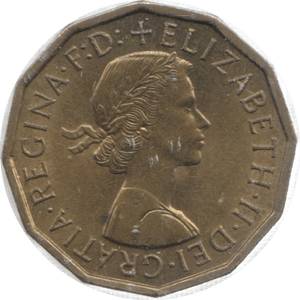 1960 THREEPENCE ( UNC ) 26 - Threepence - Cambridgeshire Coins