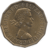 1960 THREEPENCE ( UNC ) 26 - Threepence - Cambridgeshire Coins