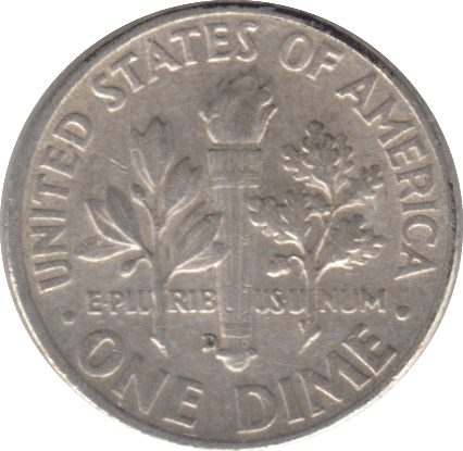 1960 USA SILVER DIME DENVER MINT - SILVER WORLD COINS - Cambridgeshire Coins