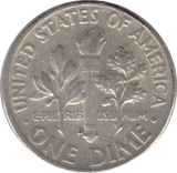 1960 USA SILVER DIME DENVER MINT - SILVER WORLD COINS - Cambridgeshire Coins