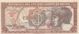 1961 5 CRUIZEROS BANKNOTE BRAZIL REF 581 - World Banknotes - Cambridgeshire Coins