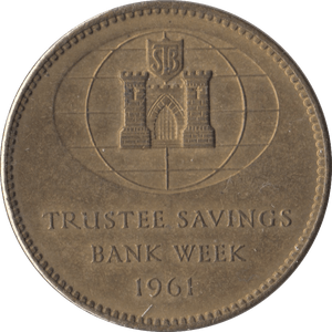1961 BANK WEEK TOKEN - WORLD COINS - Cambridgeshire Coins