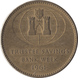 1961 BANK WEEK TOKEN - WORLD COINS - Cambridgeshire Coins