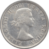 1961 CANADA SILVER ONE DOLLAR 9 - WORLD SILVER COINS - Cambridgeshire Coins