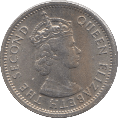 1961 FIVE CENT BRITISH MALAYA AND BORNEO - WORLD COINS - Cambridgeshire Coins