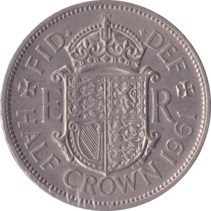 1961 HALFCROWN ( AUNC ) A - Halfcrown - Cambridgeshire Coins