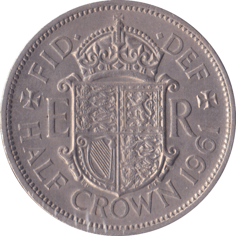 1961 HALFCROWN ( AUNC ) A - Halfcrown - Cambridgeshire Coins