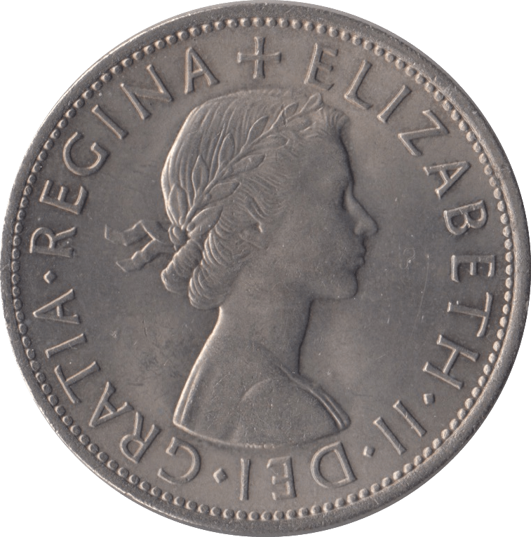 1961 HALFCROWN ( UNC ) 6 - Halfcrown - Cambridgeshire Coins