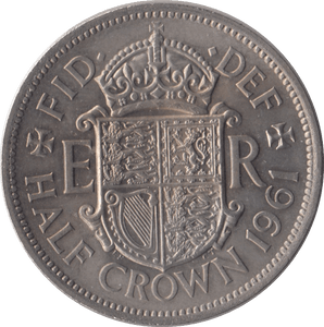 1961 HALFCROWN ( UNC ) 6 - Halfcrown - Cambridgeshire Coins