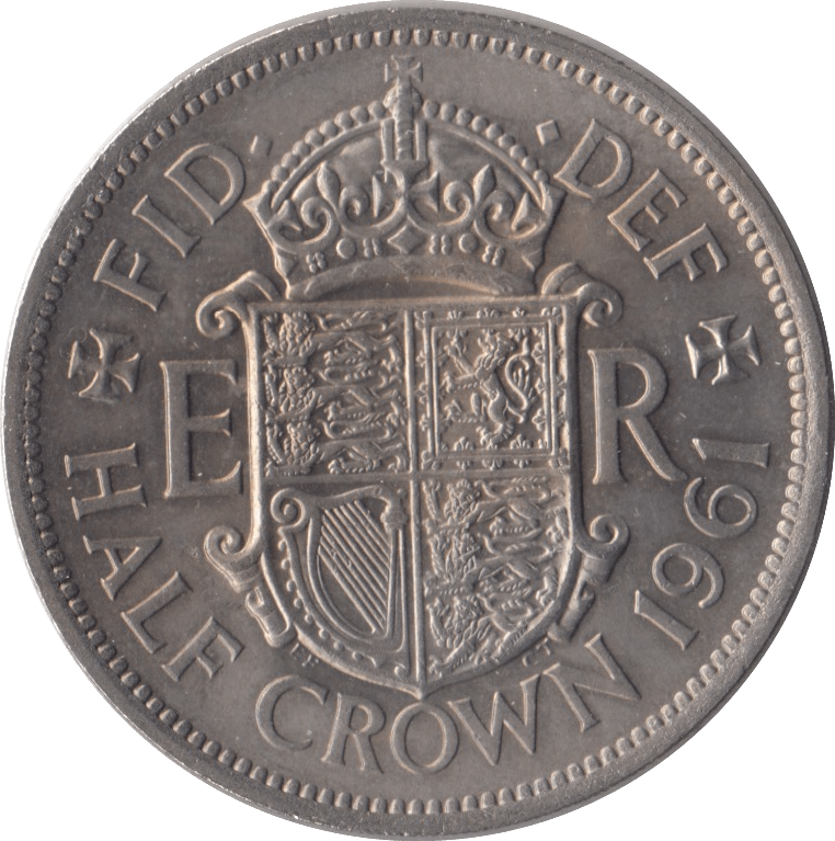 1961 HALFCROWN ( UNC ) 6 - Halfcrown - Cambridgeshire Coins