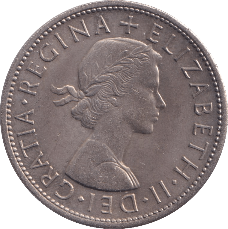 1961 HALFCROWN ( UNC ) - Halfcrown - Cambridgeshire Coins