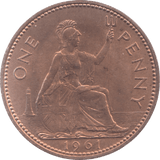 1961 PENNY ( UNC ) - Penny - Cambridgeshire Coins