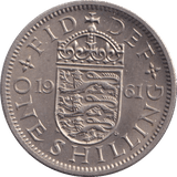 1961 SHILLING ( UNC ) - Shilling - Cambridgeshire Coins