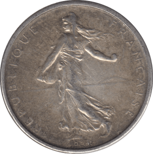 1961 SILVER 5 FRANCS FRANCE REF 3 - SILVER WORLD COINS - Cambridgeshire Coins