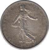 1961 SILVER 5 FRANCS FRANCE REF 3 - SILVER WORLD COINS - Cambridgeshire Coins