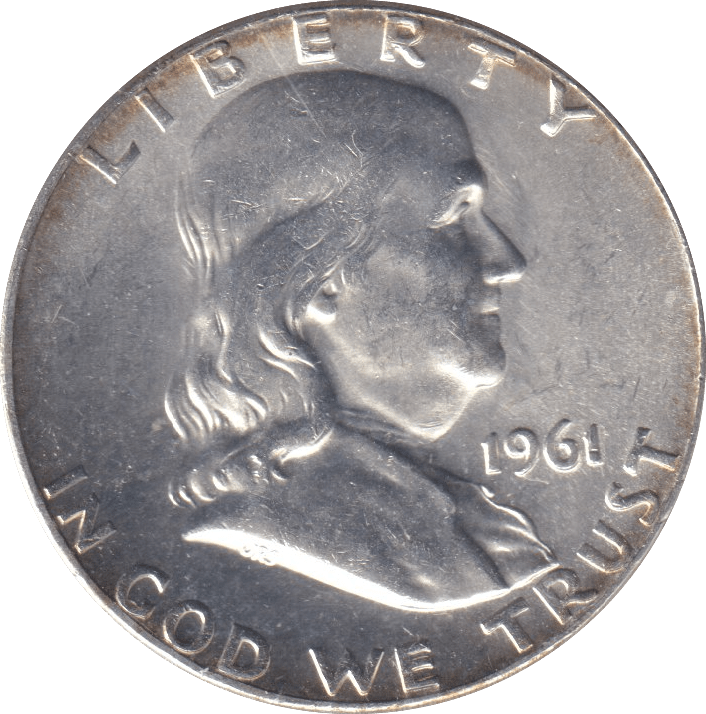 1961 SILVER HALF DOLLAR USA - Cambridgeshire Coins