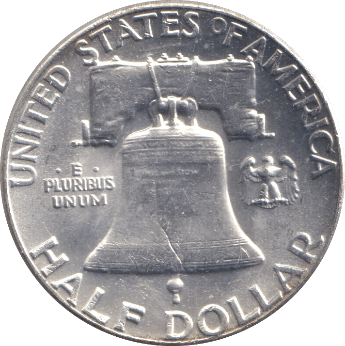 1961 SILVER HALF DOLLAR USA - Cambridgeshire Coins