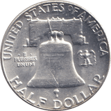 1961 SILVER HALF DOLLAR USA - Cambridgeshire Coins