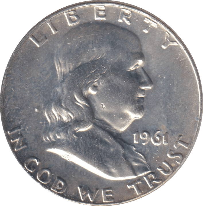 1961 SILVER HALF DOLLAR USA - Cambridgeshire Coins