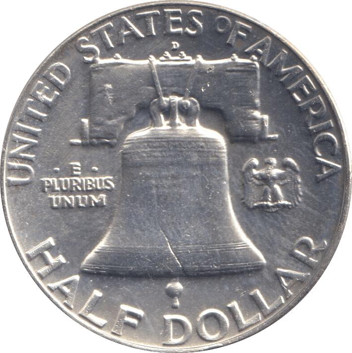 1961 SILVER HALF DOLLAR USA - Cambridgeshire Coins