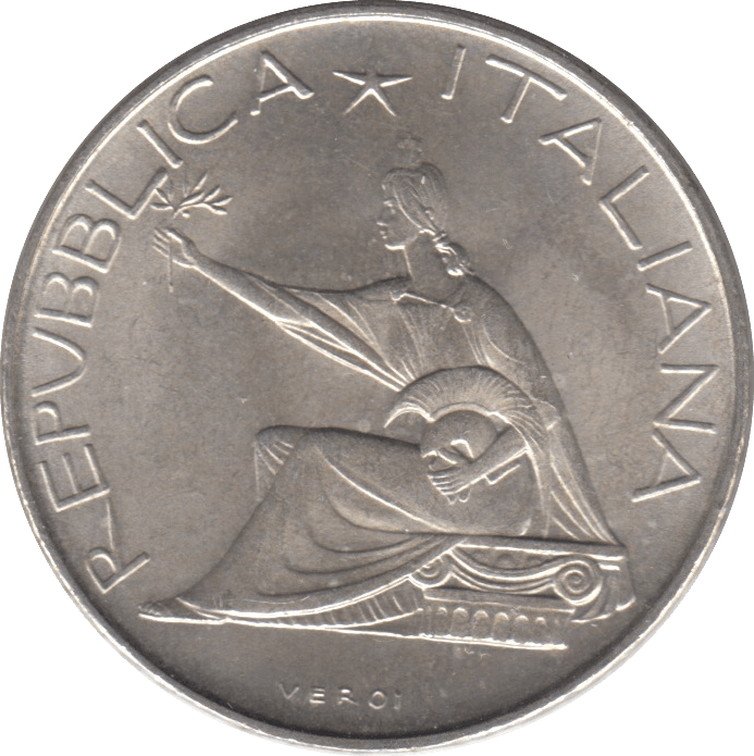 1961 SILVER ITALY 500 LIRA - SILVER WORLD COINS - Cambridgeshire Coins