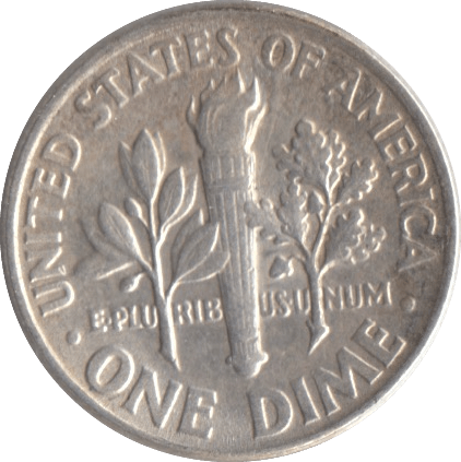 1961 SILVER ONE DIME USA - SILVER WORLD COINS - Cambridgeshire Coins