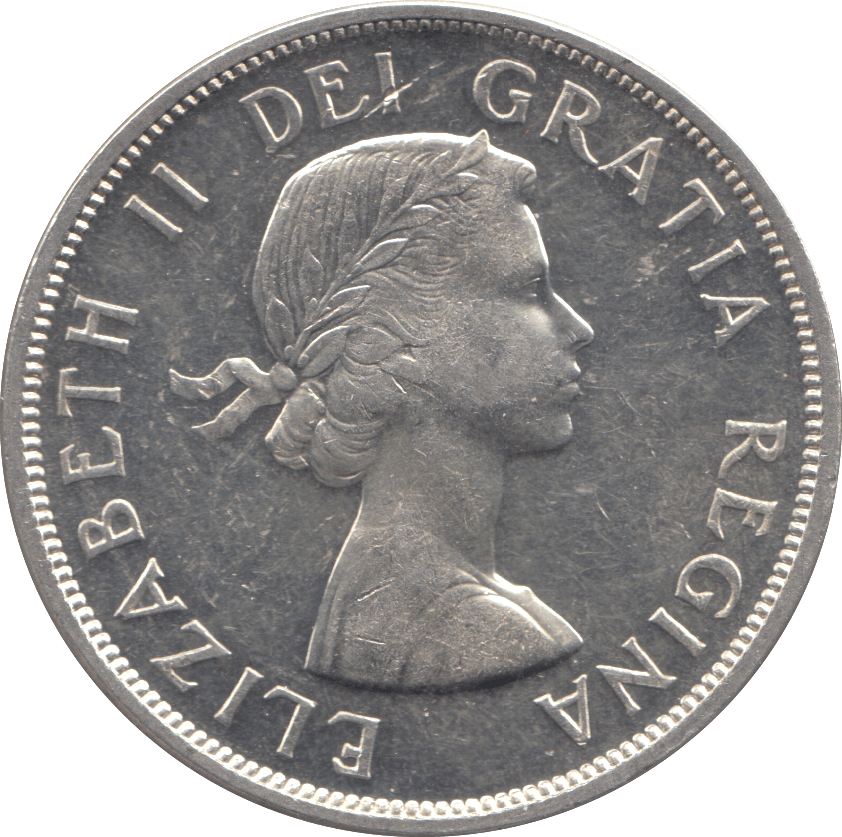 1961 SILVER ONE DOLLAR CANADA - WORLD SILVER COINS - Cambridgeshire Coins