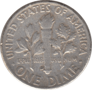 1961 USA SILVER DIME DENVER MINT - SILVER WORLD COINS - Cambridgeshire Coins