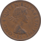 1962 1 PENNY NEW ZEALAND - WORLD COINS - Cambridgeshire Coins