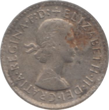1962 AUSTRALIA SILVER THREEPENCE - SILVER WORLD COINS - Cambridgeshire Coins