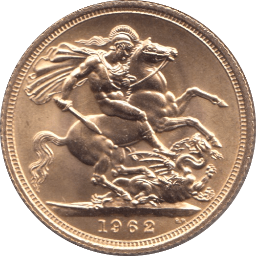 1962 GOLD SOVEREIGN ( BU ) - Sovereign - Cambridgeshire Coins