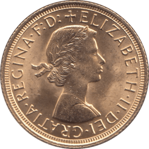 1962 GOLD SOVEREIGN ( BU ) - Sovereign - Cambridgeshire Coins