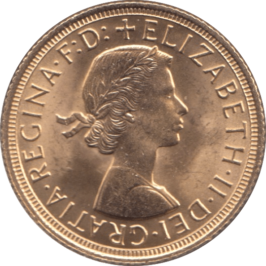 1962 GOLD SOVEREIGN ( BU ) - Sovereign - Cambridgeshire Coins