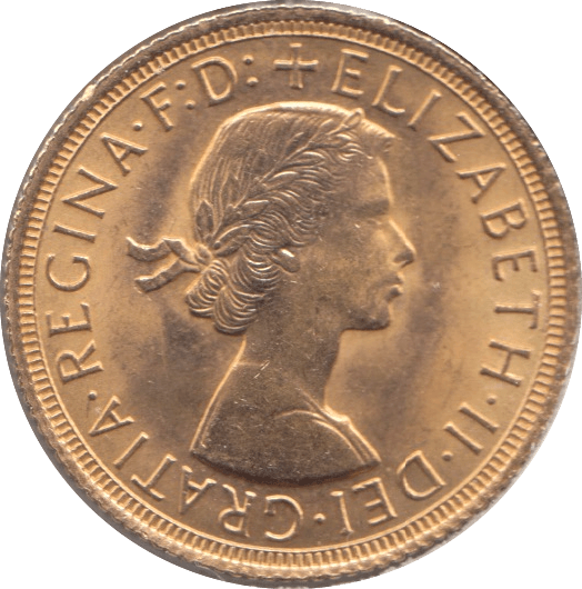 1962 GOLD SOVEREIGN ( BU ) - Sovereign - Cambridgeshire Coins