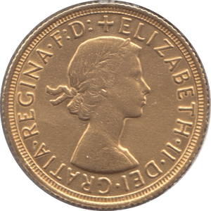 1962 GOLD SOVEREIGN ( EF ) - Sovereign - Cambridgeshire Coins