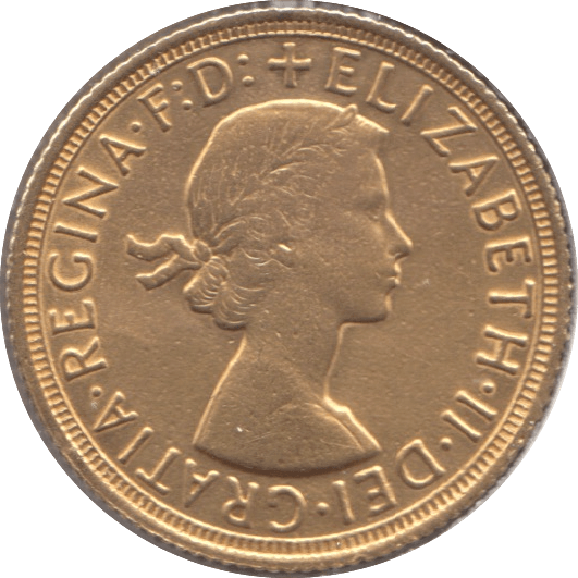 1962 GOLD SOVEREIGN ( EF ) - Sovereign - Cambridgeshire Coins