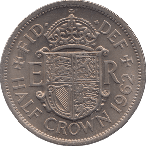 1962 HALFCROWN ( UNC ) - Halfcrown - Cambridgeshire Coins