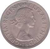 1962 HALFCROWN ( UNC ) - Halfcrown - Cambridgeshire Coins