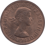 1962 HALFPENNY ( UNC ) 1 - Halfpenny - Cambridgeshire Coins