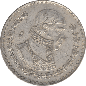 1962 SILVER 1 PESO MEXICO - WORLD SILVER COINS - Cambridgeshire Coins