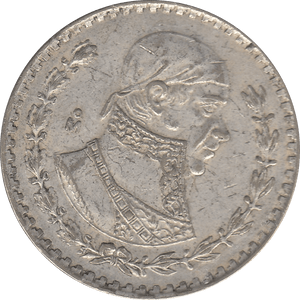 1962 SILVER 1 PESO MEXICO - WORLD SILVER COINS - Cambridgeshire Coins