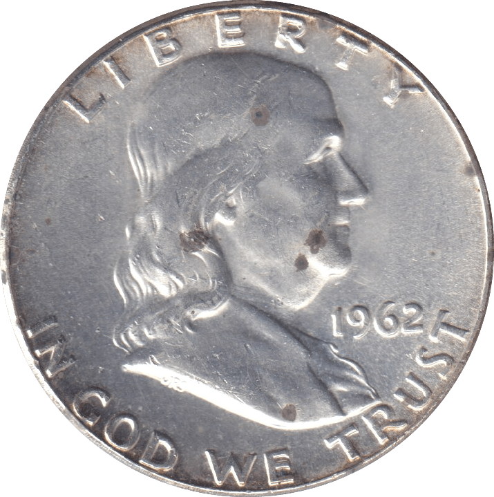 1962 SILVER HALF DOLLAR USA - Cambridgeshire Coins